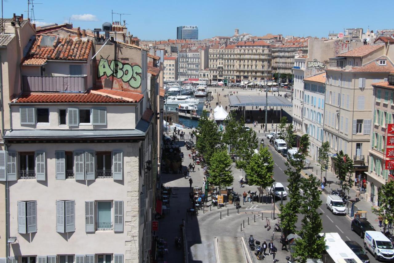 Superbe Duplex Avec Vue Imprenable Sur Le Vieux Port Apartman Marseille Kültér fotó